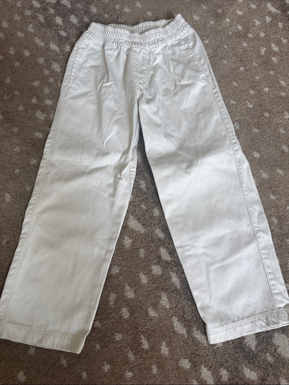 The Beaufort Bonnet Company Khaki Elastic-Waist Kids Casual Pants
